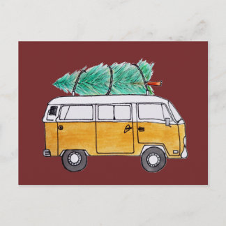 jul Campervan Vykort