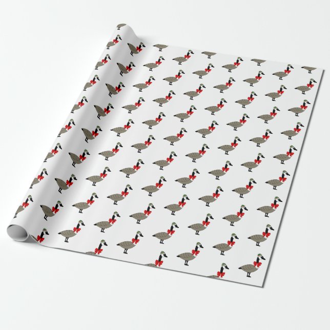 Jul Canadensisgäss Presentpapper (Utrullad)