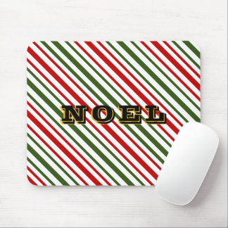 Jul Candy cane Diagonal Rand Noel Wood F Musmatta