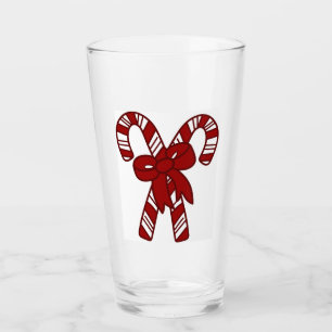 Jul Candy cane Glaskopp