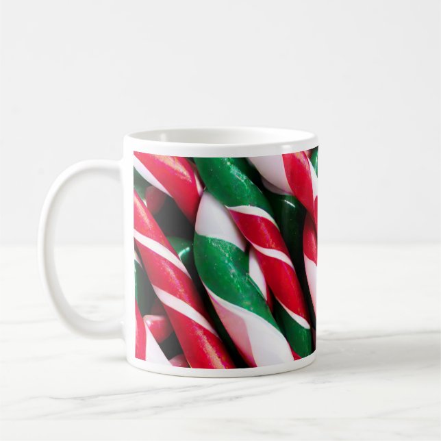 Jul Candy cane Helgdag Mugg (Vänster)
