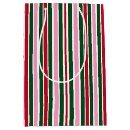 Jul Candy cane i Rand i Rosa Grönt och Röd