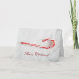 Jul-Candy cane-kort av Janz Helgkort