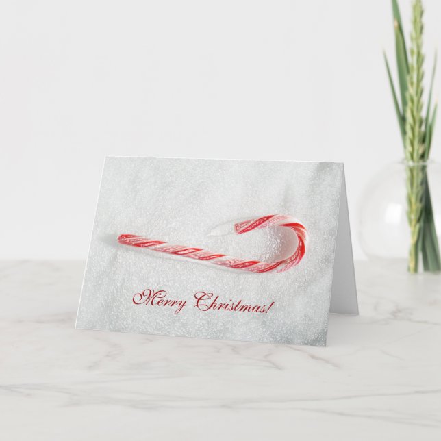 Jul-Candy cane-kort av Janz Helgkort (Framsida)