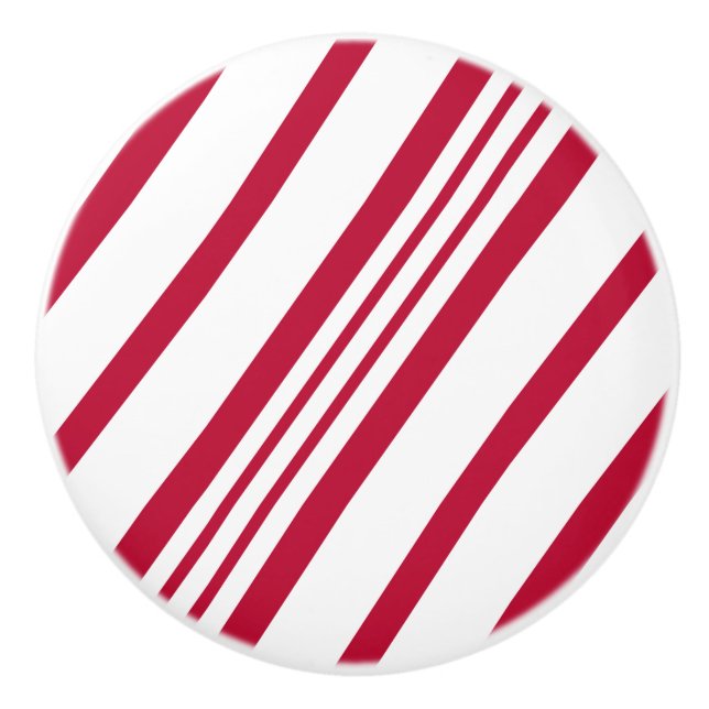 Jul Candy cane Rand Knopp (Framsidan)