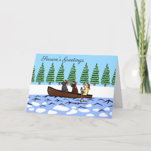 Jul Canoeing Labradors Kort