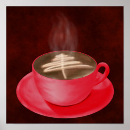 Jul Cappuccino Art Poster