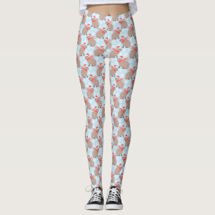 Jul Capybara Funny Festive Animal Lover Leggings