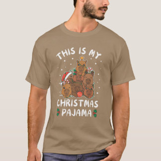 Jul Capybara jul Pajamas retro T Shirt