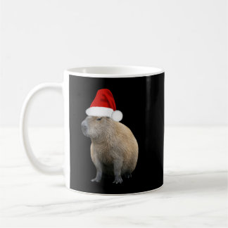 Jul Capybara Santa Hat Kaffemugg