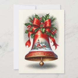 Jul Carol Klocka Julkort