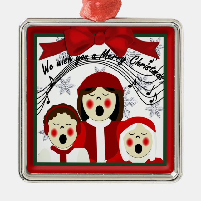 jul Carolers Premium Ornament (Framsidan)