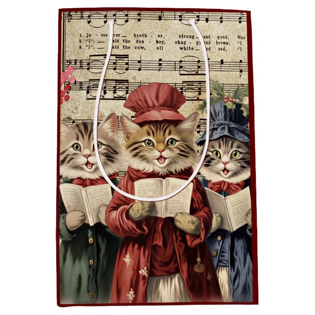 Jul Caroling Cats (Framsidan)