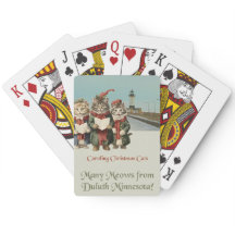 Jul Caroling Cats Duluth Minnesota