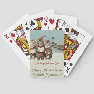 Jul Caroling Cats Duluth Minnesota Casinokort