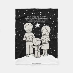 Jul Caroling Fleecefilt