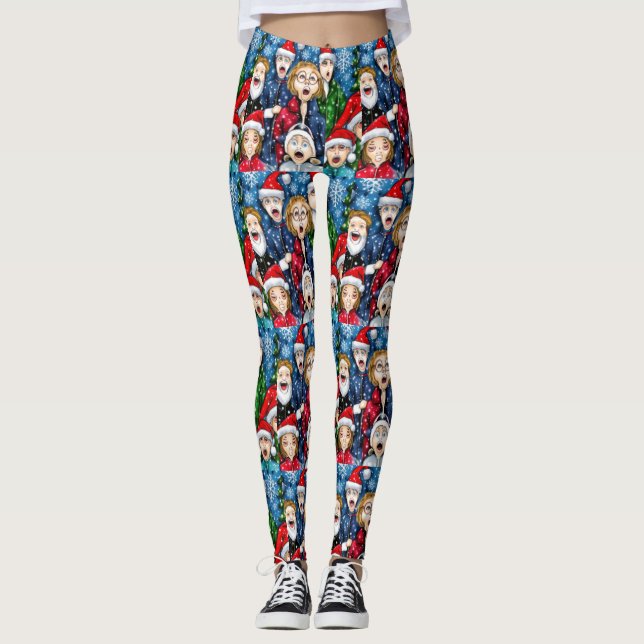 Jul Caroling Leggings (Framsida)