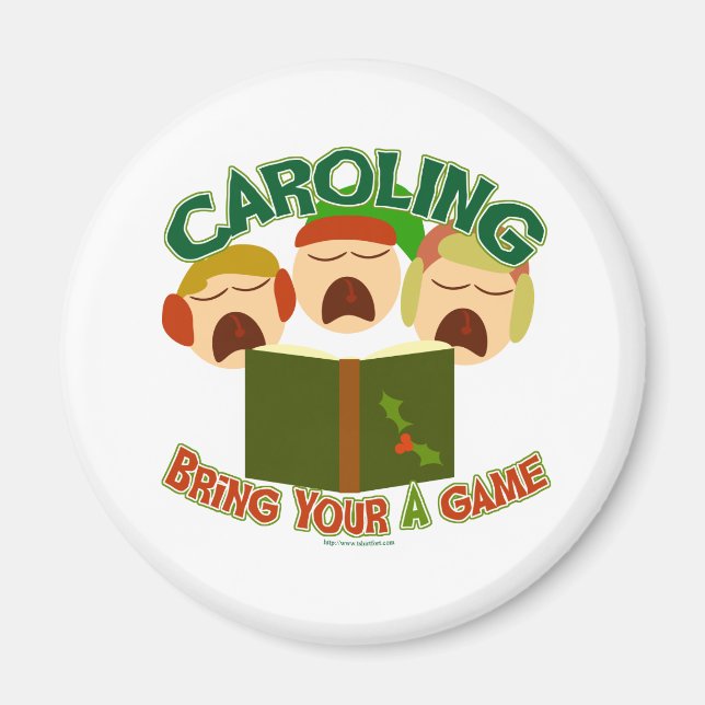 Jul Caroling Magnet (Framsidan)