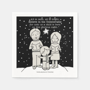 Jul Caroling Pappersservett