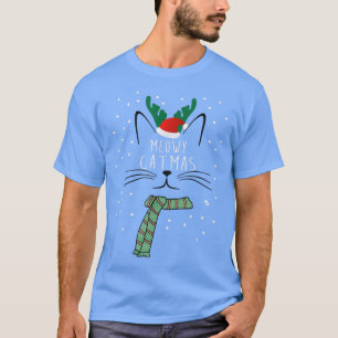 Jul Cat Meowy Catmas  T Shirt