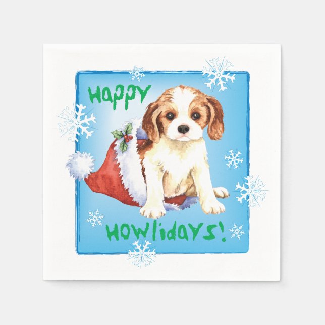 Jul Cavalier Pappersservett (Framsidan)