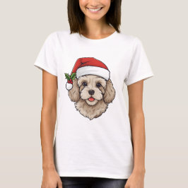 Jul Cavapoo Cavoodle t-shirt - kräm