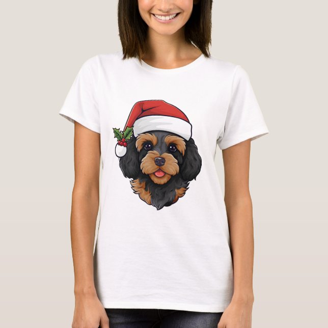 Jul Cavapoo Cavoodle T-shirt - Phantom (Framsida)
