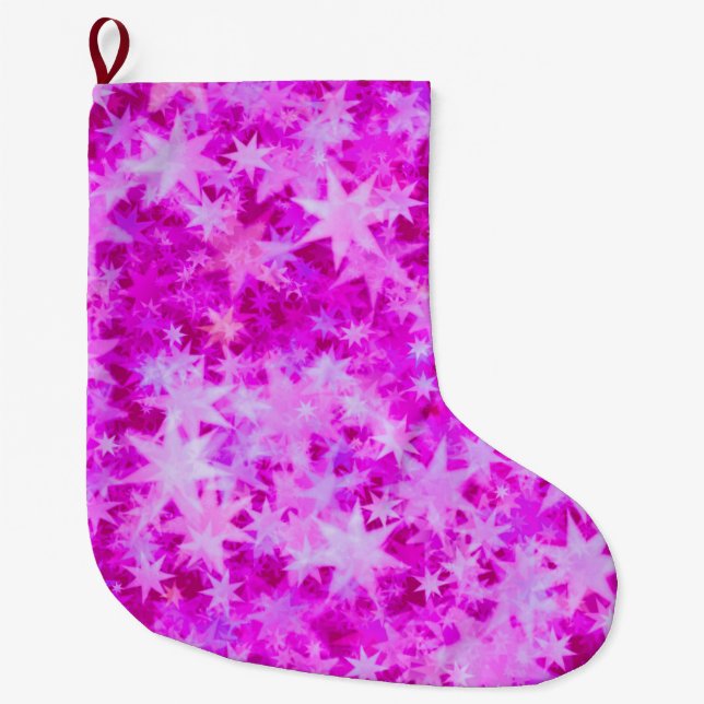 Jul Celestial blomning Stor Julstrumpa (Framsidan)