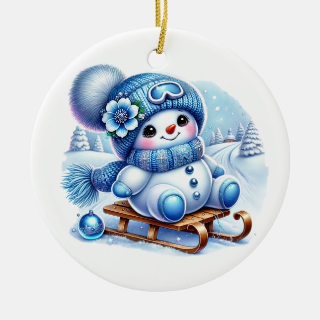 jul Ceramic Ornament (Framsidan)