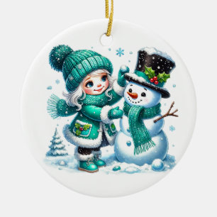 jul Ceramic Ornament