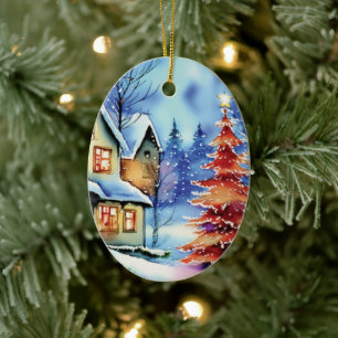 jul Ceramic Ornament