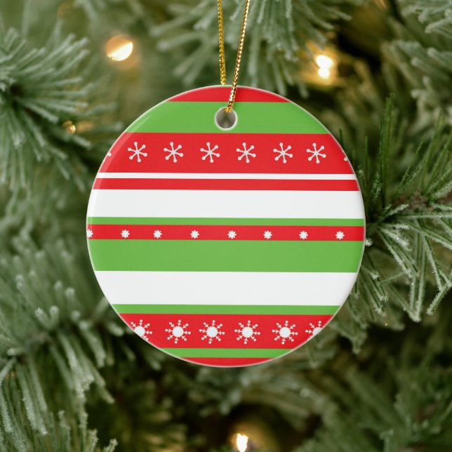jul Ceramic Ornament (Träd)