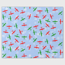 Jul Cessans som flyger genom snöflingor