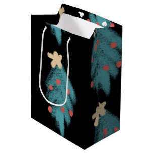 Jul Chalk Doodles Träd