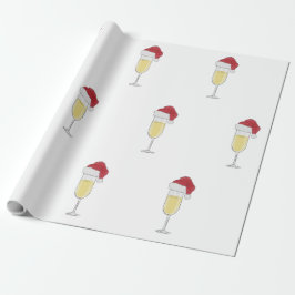 Jul Champagne Älskare Festive Presentpapper