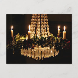 Jul Chandelier Helg Vykort