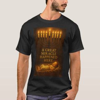 Jul Chanukka Kristet T Shirt