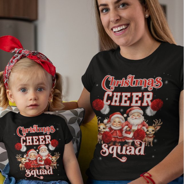 Jul Cheer Squad, CheerLeaderGroup Matching T Shirt (Skapare uppladdad)