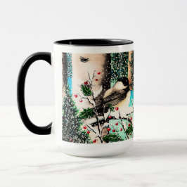 Jul Chickadee Chatter Mugg
