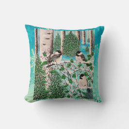 Jul Chickadee Chatter Pillow Kudde