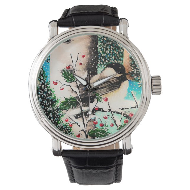 Jul Chickadee Chatter Watch Armbandsur (Framsida)