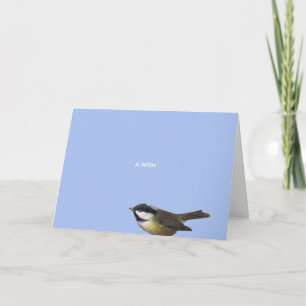 Jul Chickadee Wish Kort