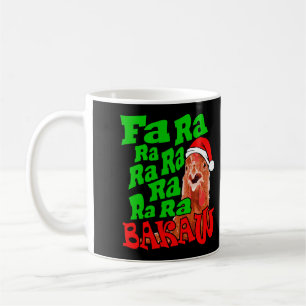 Jul Chicken Caroling Fa Ra Ra Ugly jul Kaffemugg