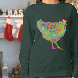 Jul Chicken Funny Psychedelic Hen Humor T Shirt