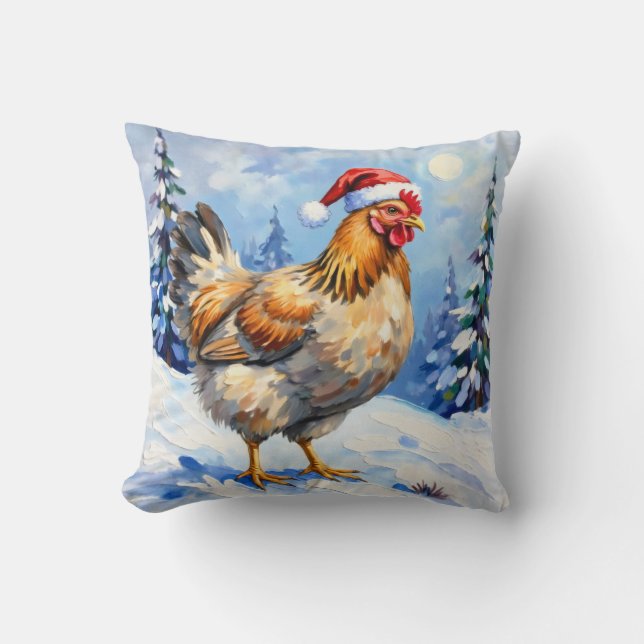 Jul Chicken Kudde (Framsida)