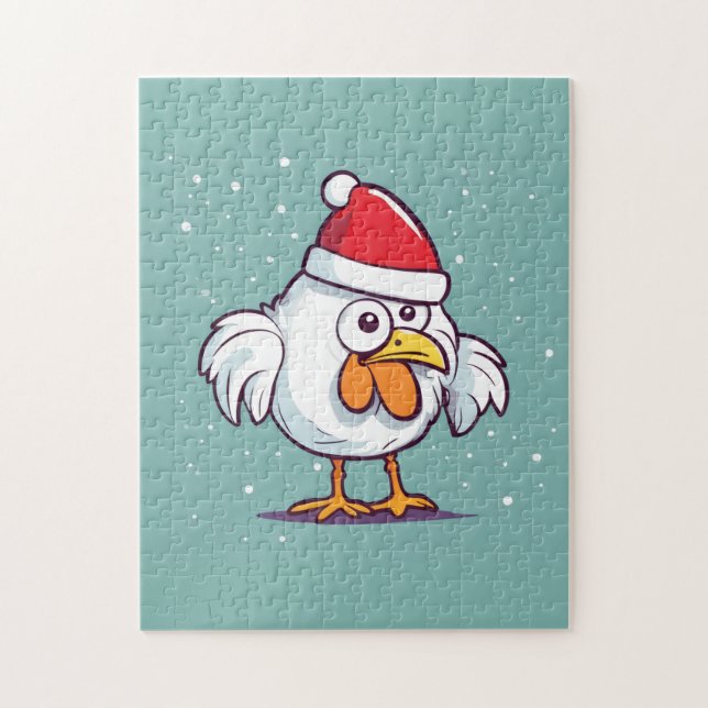 Jul Chicken Puzzle Pussel (Vertikal)
