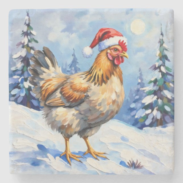 Jul Chicken Stenunderlägg (Framsidan)