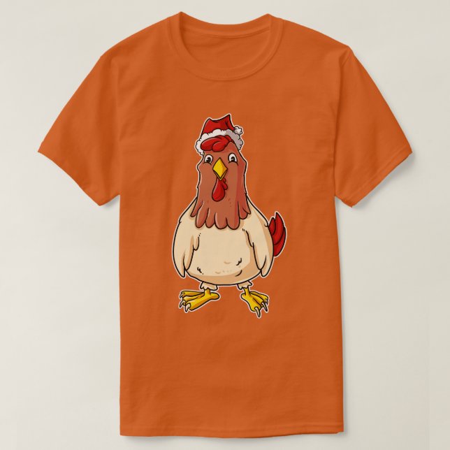 Jul Chicken T Shirt (Design framsida)