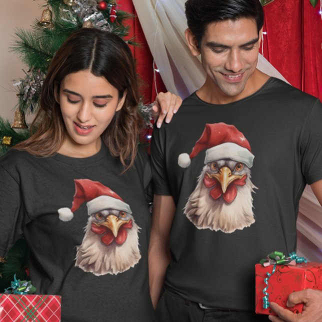 Jul Chicken T Shirt (Skapare uppladdad)