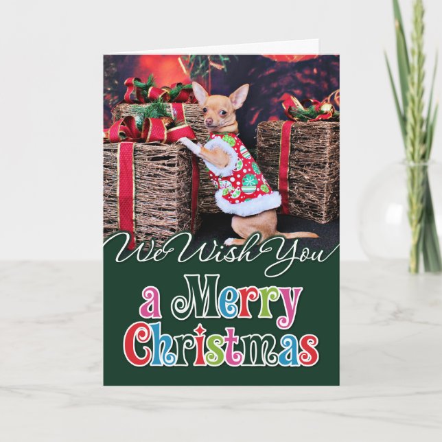 Jul - Chihuahua - Matty Helgkort (Framsida)